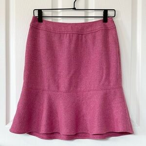 Gap Y2K Vintage Pink Wool Mini Skirt